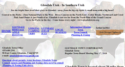 Desktop Screenshot of glendaletown.com